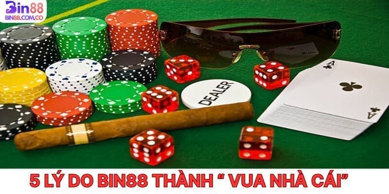 Top lý do trở thành Vua nhà cái Bin88