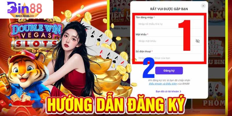 Quy trình đăng ký bin88 đơn giản với 4 bước
